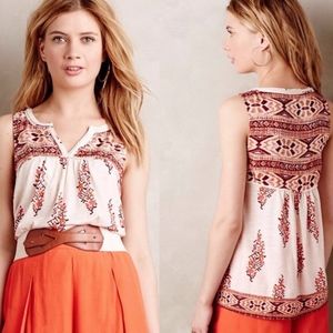 Akemi Kin Anthropologie Sleeveless Top: M
